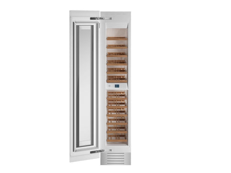 Bertazzoni 18 inch Left Swing Door Built-in Wine Cellar Column REF18WCPRL/23 Wine Coolers REF18WCPRL/23 Wine Coolers Empire