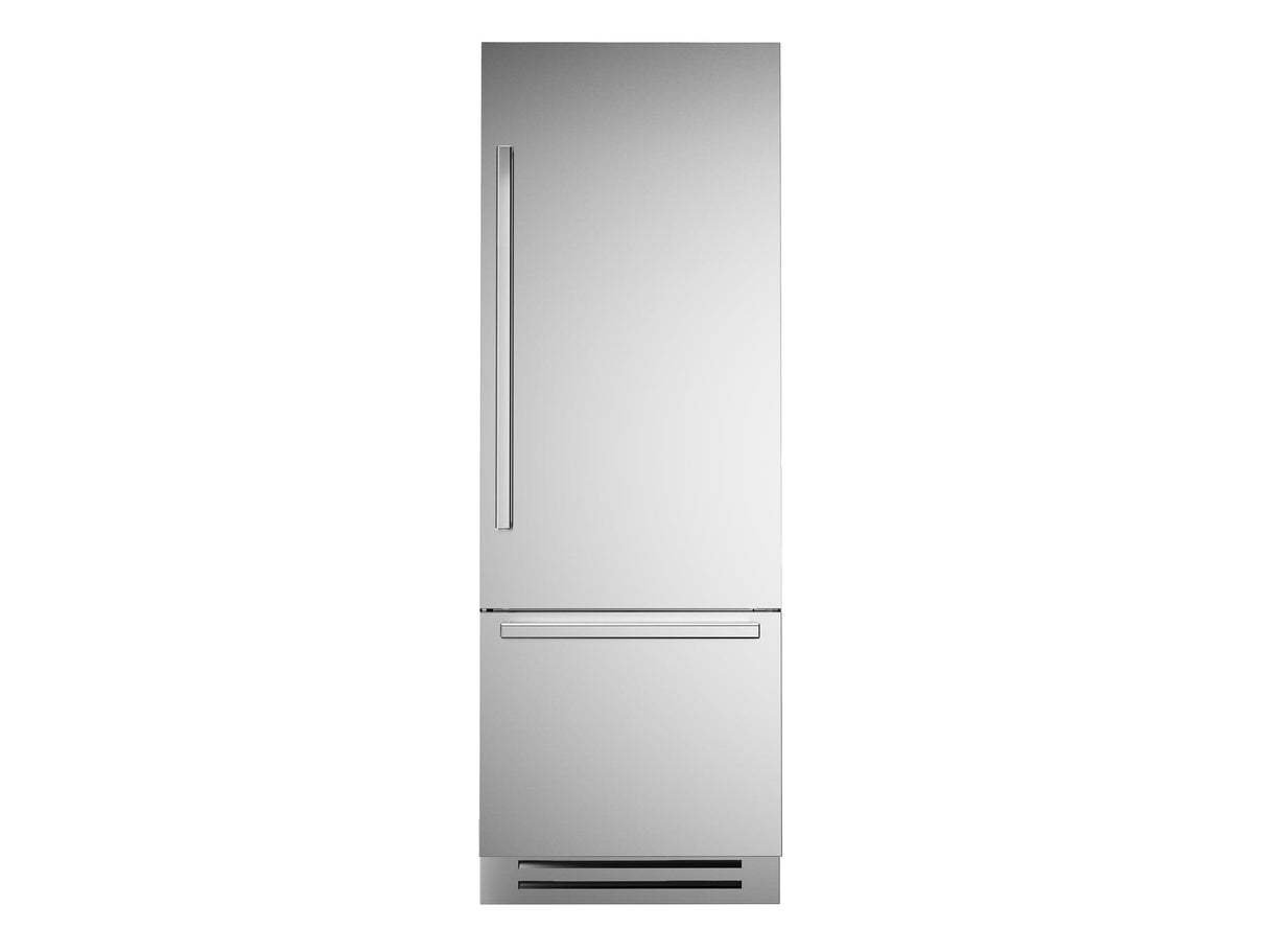 Bertazzoni 30 inch Right Door Stainless Steel Built-In Bottom Mount Refrigerator REF30BMBIXRT Refrigerators REF30BMBIXRT Wine Coolers Empire