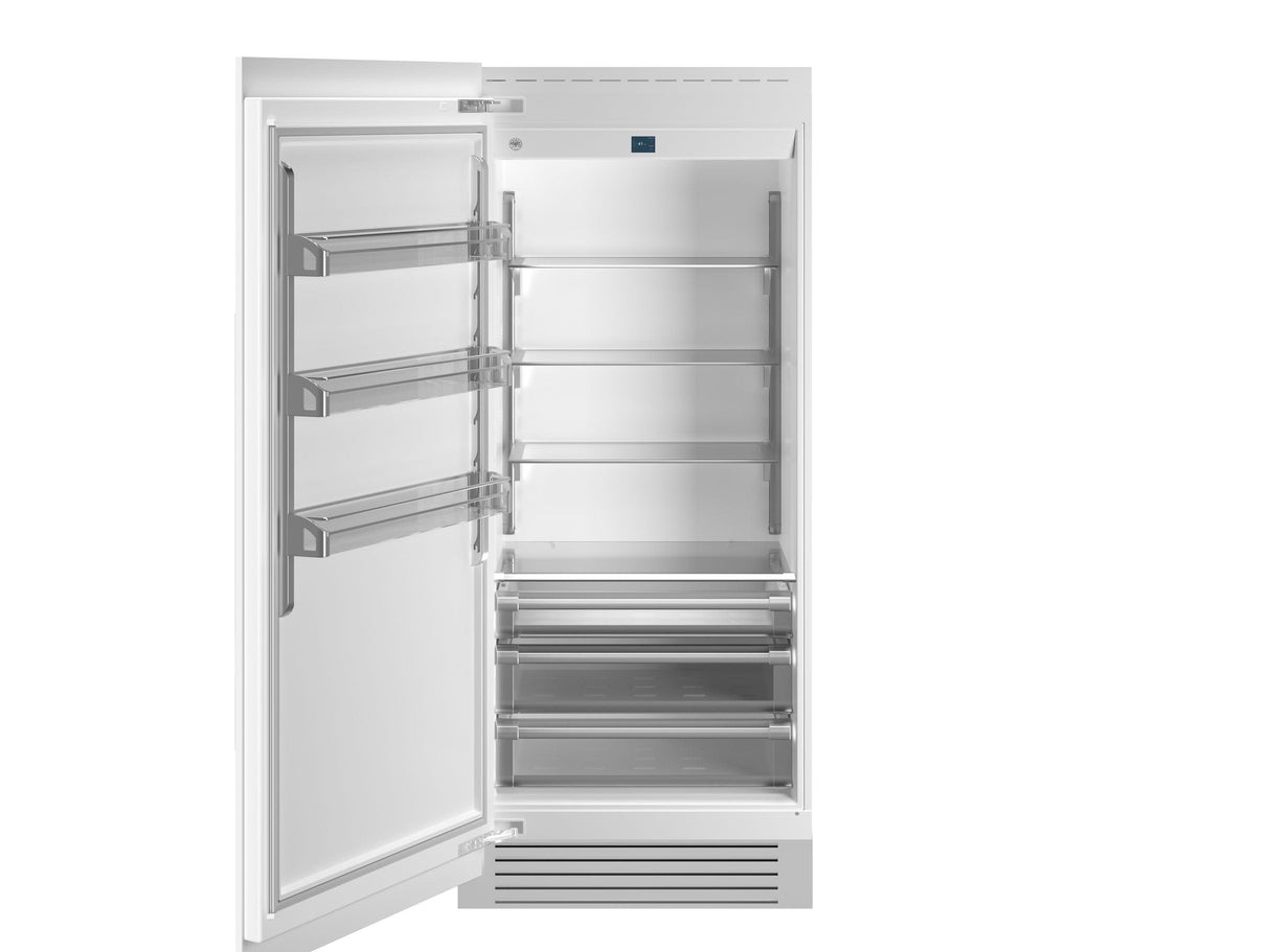 Bertazzoni 36 inch Built-in Refrigerator Column With Left Swing Door REF36RCPRL/23 Refrigerators REF36RCPRL/23 Wine Coolers Empire