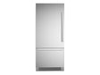 Bertazzoni 36 inch Left Door Stainless Steel Built-In Bottom Mount Refrigerator REF36BMBIXLT Refrigerators REF36BMBIXLT Wine Coolers Empire