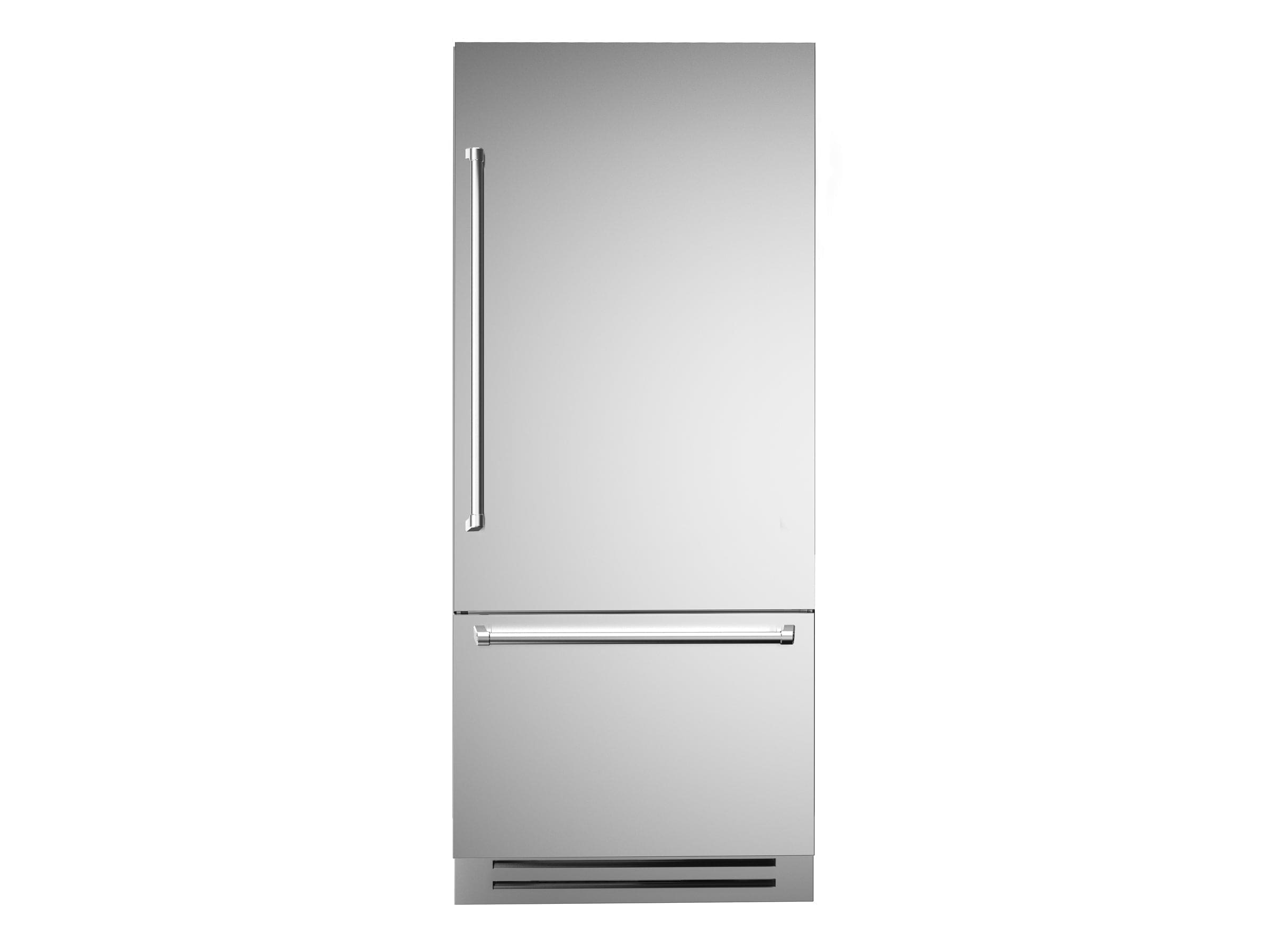 Bertazzoni 36 inch Right Door Stainless Steel Built-In Bottom Mount Refrigerator REF36BMBIXRT Refrigerators REF36BMBIXRT Wine Coolers Empire