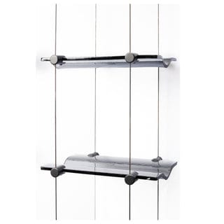 Blue Grouse 12 Bottles Float Cable Wine Racking Display Kit Wine Racks Wine Coolers Empire