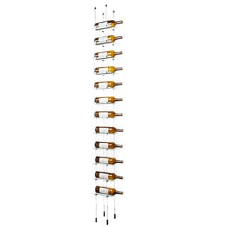 Blue Grouse 12 Bottles Float Cable Wine Racking Display Kit Wine Racks Wine Coolers Empire