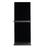 Blue Grouse 3 Foot Flat Black Vinyl Floating Shelves 3FT-SHELVES-K Wine Pegs 3FT-SHELVES-K Wine Coolers Empire