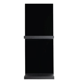 Blue Grouse 3 Foot Flat Black Vinyl Floating Shelves 3FT-SHELVES-K Wine Pegs 3FT-SHELVES-K Wine Coolers Empire