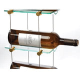 Blue Grouse 6 Bottle Float Cable Wine Racking Display Kit Wine Racks Wine Coolers Empire