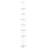 Blue Grouse 6 Bottle Float Cable Wine Racking Display Kit Wine Racks Wine Coolers Empire
