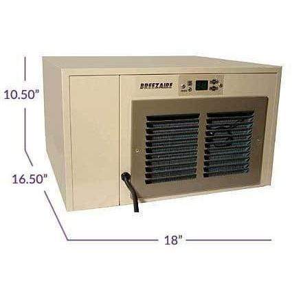 Breezaire WKCE Series Cooling System Wine Fridge WKCE 2200 Wine Cellar Units WKCE 2200 Wine Coolers Empire