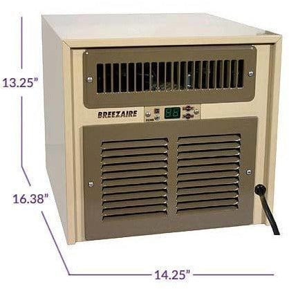 Breezaire WKL Series, 265 Cu. Ft. Wine Fridge Cooling System WKL 2200 Wine Cellar Units Wine Coolers Empire