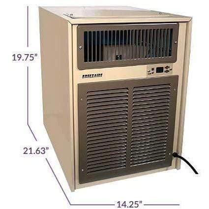 Breezaire WKL Series Cooling System, 1000 cu. ft. Wine Fridge WKL 4000 Wine Cellar Units Wine Coolers Empire