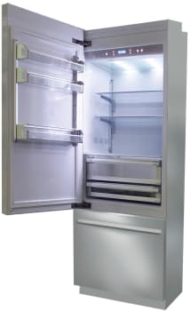 Brilliance Series 30” Stainless Steel Refrigerator By Fhiaba Refrigerators BKI30BI-LST Wine Coolers Empire