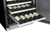 Cavavin Vinoa 24" Single Zone with 163 Bottles Capacity V-163WSZ Wine Coolers V-163WSZ Wine Coolers Empire