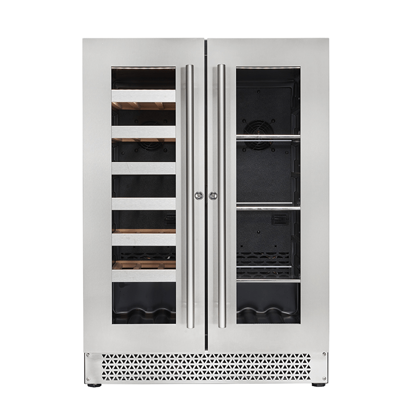 Cavavin Vinoa 24" Wine Cellar and Beverage Center with 21 Bottles & 66 Cans Capacity V-87WBVC Wine/Beverage Coolers Combo V-87WBVC Wine Coolers Empire