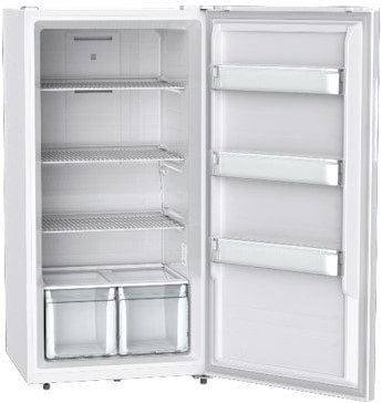 Crosley 15.3 Cubic Feet White Upright Freezer VFUD15TW Freezers VFUD15TW Wine Coolers Empire