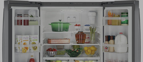 Crosley 21.5 Cubic Feet Stainless Steel French Door Refrigerator-Freezer CFDNH2218AS Refrigerators CFDNH2218AS Wine Coolers Empire