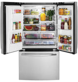 Crosley 25.6 Cubic Feet Stainless Steel French Door Refrigerator-Freezer XFE26JSMSS Refrigerators XFE26JSMSS Wine Coolers Empire