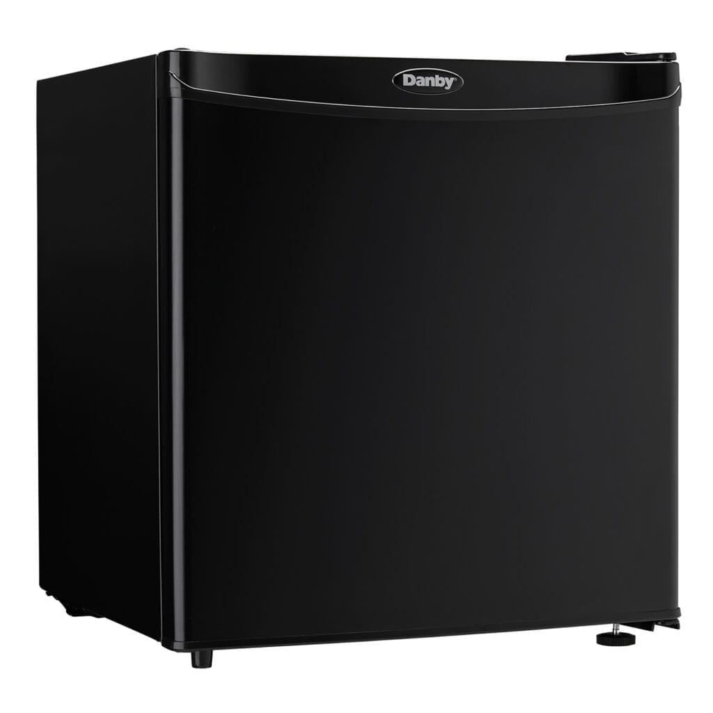 Danby 1.6 cu. ft. Black Compact Refrigerator DAR016A1BDB Refrigerators DAR016A1BDB Wine Coolers Empire