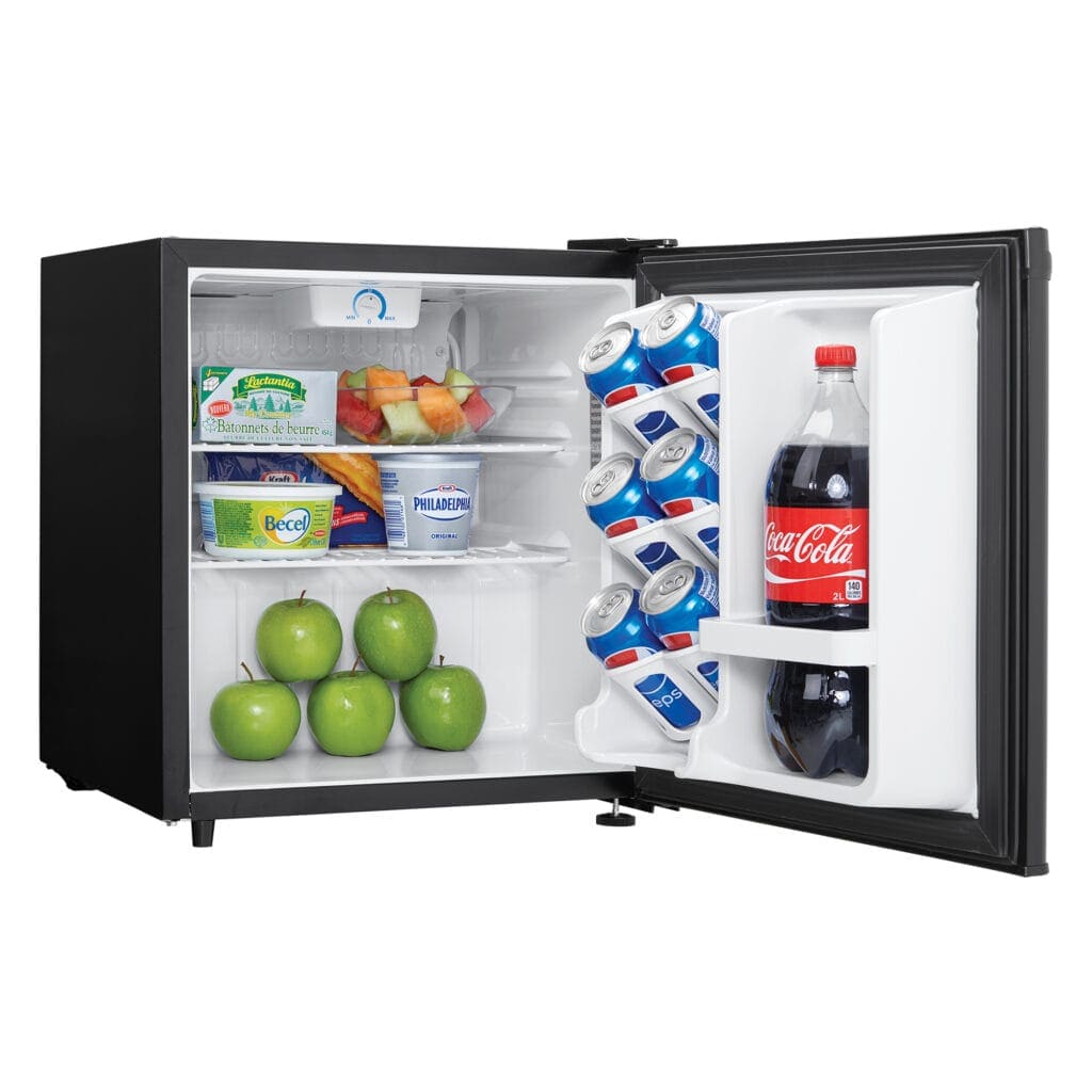 Danby 1.6 cu. ft. Black Compact Refrigerator DAR016A1BDB Refrigerators DAR016A1BDB Wine Coolers Empire