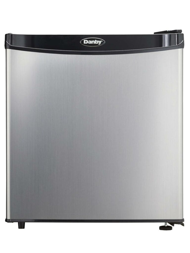 Danby 1.6 cu. ft. Stainless Steel Compact Refrigerator Refrigerators DAR016A1BSLDB Wine Coolers Empire