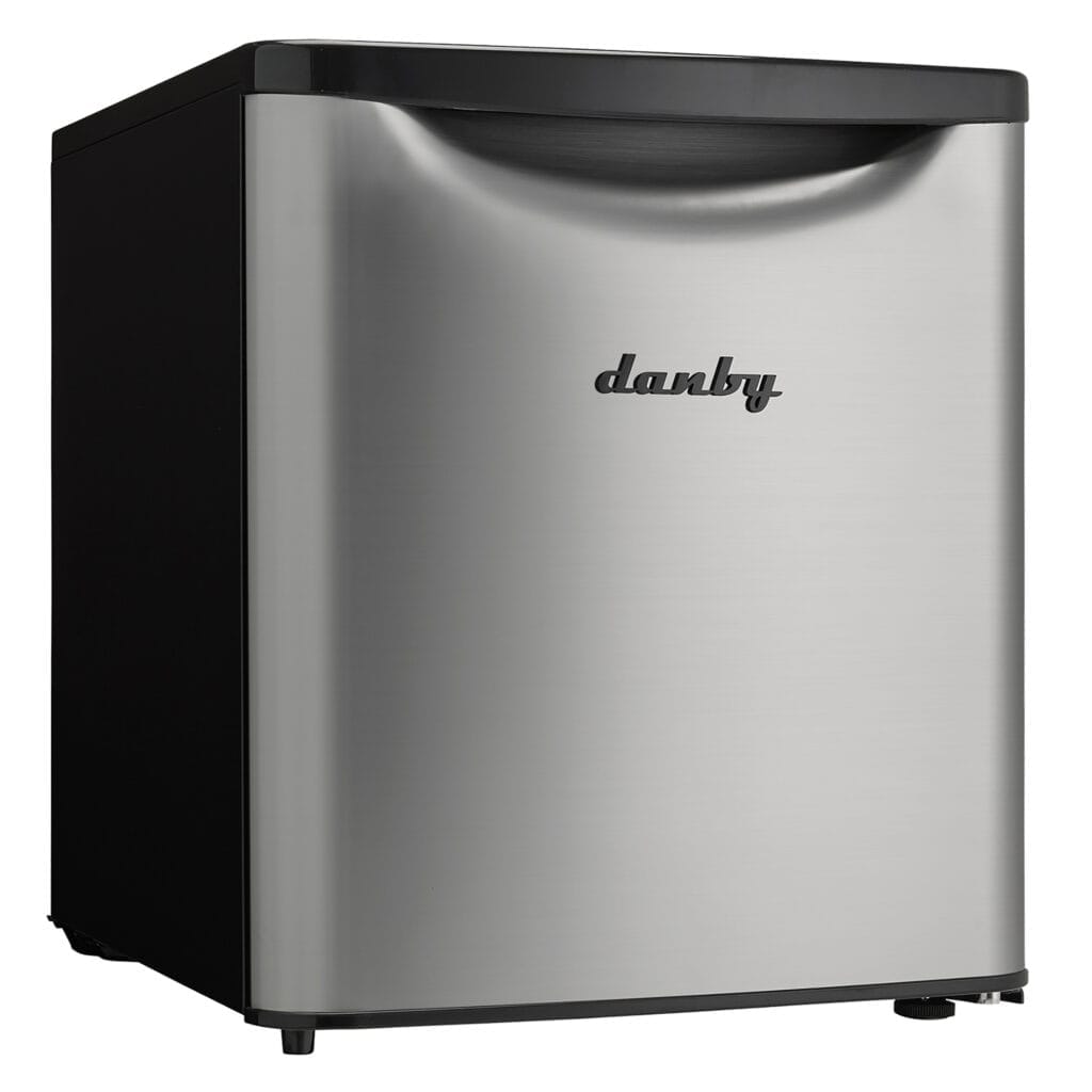 Danby 1.7 cu. ft. Stainless Steel Compact Refrigerator Refrigerators DAR017A3BSLDB Wine Coolers Empire