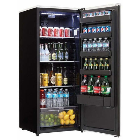 Danby 11 Cu. ft. Classic Chrome Line Fridge DAR110A2MDB Refrigerators DAR110A2MDB Wine Coolers Empire