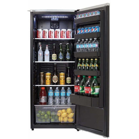 Danby 11 Cu. ft. Classic Chrome Line Fridge DAR110A2MDB Refrigerators DAR110A2MDB Wine Coolers Empire