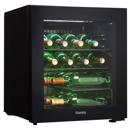 Danby 16 Bottle Freestanding Wine Fridge DWC018A1BDB Wine Coolers DWC018A1BDB Wine Coolers Empire