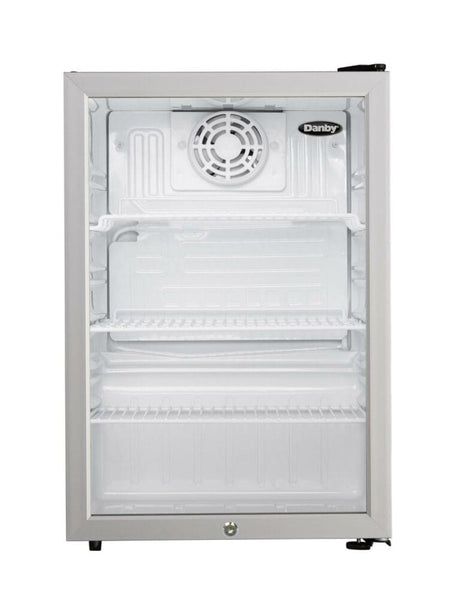 Danby 2.6 cu.ft Compact Glass Door Refrigerator DAG026A2BDB Refrigerators DAG026A2BDB Wine Coolers Empire