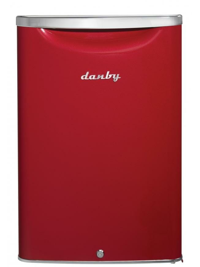 Danby 2.6 cu.ft Red Compact Refrigerator DAR026A2LDB Refrigerators DAR026A2LDB Wine Coolers Empire