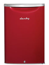 Danby 2.6 cu.ft Red Compact Refrigerator DAR026A2LDB Refrigerators DAR026A2LDB Wine Coolers Empire