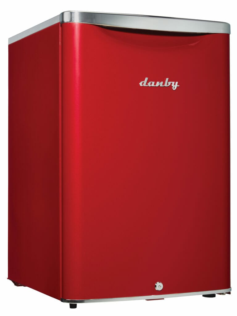 Danby 2.6 cu.ft Red Compact Refrigerator DAR026A2LDB Refrigerators DAR026A2LDB Wine Coolers Empire