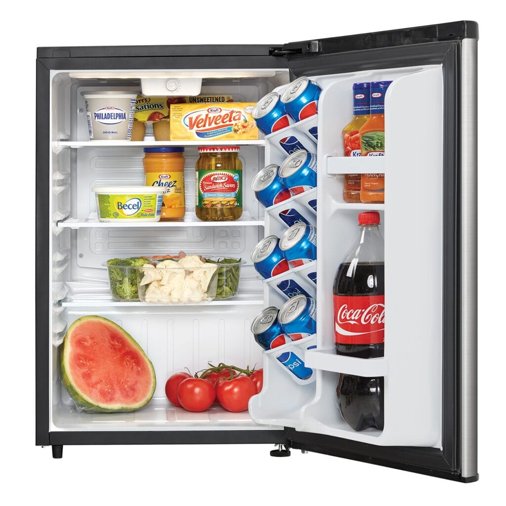 Danby 2.6 cu.ft Stainless Steel Refrigerator DAR026A2BSLDB Refrigerators DAR026A2BSLDB Wine Coolers Empire