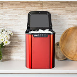 Danby 25 lbs. Countertop Ice Maker in Red Finish DIM2500RDB Ice Makers DIM2500RDB Wine Coolers Empire