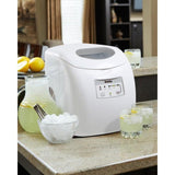 Danby 25 lbs. Countertop Ice Maker in White DIM2500WDB Ice Makers DIM2500WDB Wine Coolers Empire