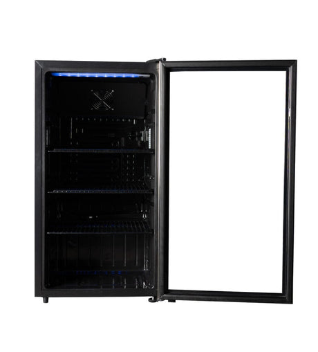 Danby 3.1 cu. ft. Free-Standing Stainless Steel Beverage Center Beverage Centers DBC117A2BSSDD-6 Wine Coolers Empire