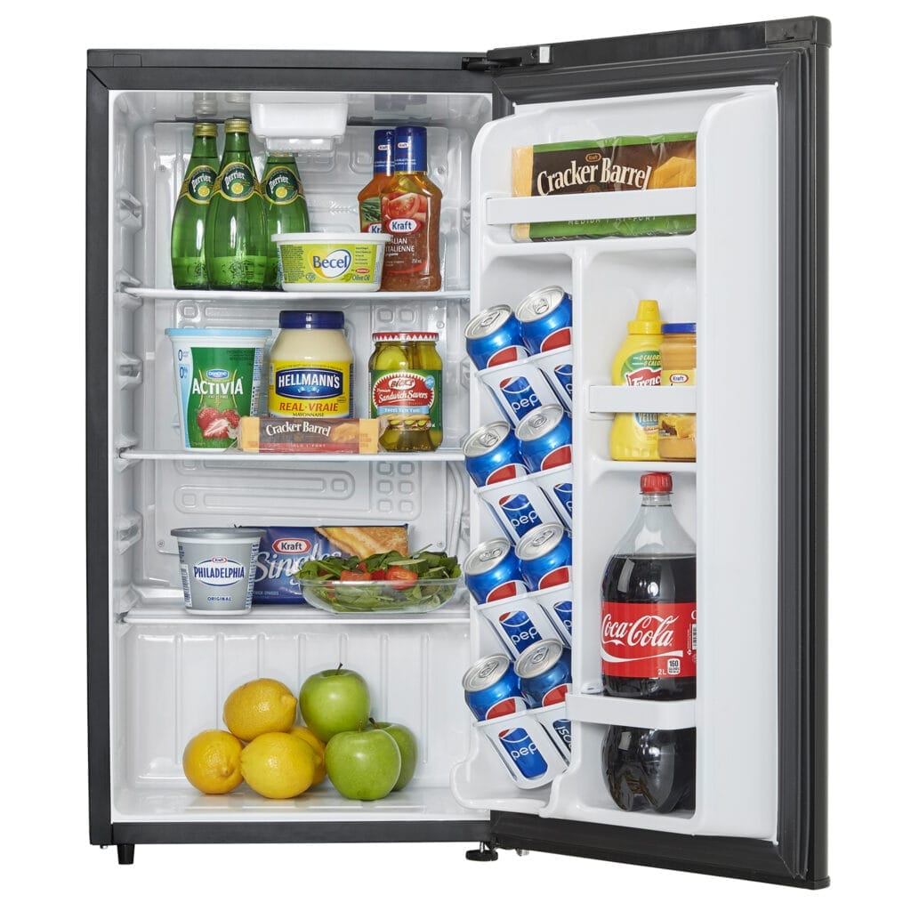 Danby 3.3 cu. ft Black Compact Refrigerator DAR033A6BDB Refrigerators DAR033A6BDB Wine Coolers Empire