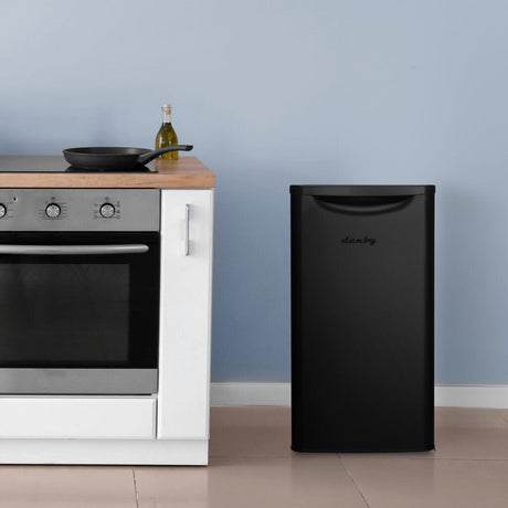 Danby 3.3 cu. ft Black Compact Refrigerator DAR033A6BDB Refrigerators DAR033A6BDB Wine Coolers Empire