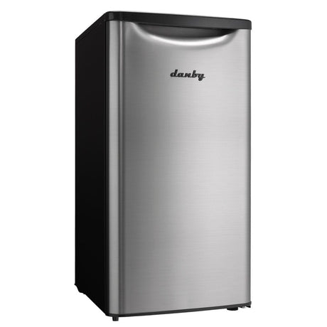 Danby 3.3 cu. ft Stainless Steel Refrigerator DAR033A6BSLDB Refrigerators DAR033A6BSLDB Wine Coolers Empire