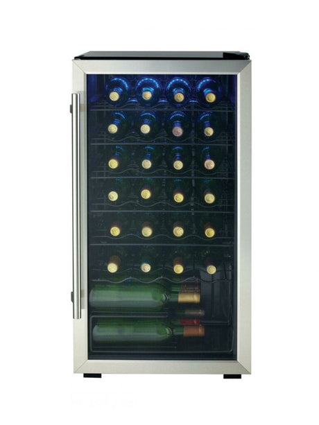 Danby 30 Bottles Stainless Steel Wine Cooler DWC310BLSDD Wine Coolers DWC310BLSDD Wine Coolers Empire