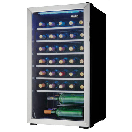 Danby 36 Bottle FreeStanding Wine Cooler DWC93BLSDBR1 Wine Coolers DWC93BLSDBR1 Wine Coolers Empire