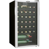 Danby 36 Bottle Stainless Steel Freestanding Wine Coolers Wine Coolers DWC350BLP Wine Coolers Empire