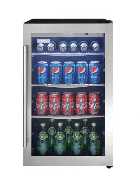 Danby 4.3 Cu Ft Stainless Steel Beverage Center DBC434A1BSSDD Beverage Centers DBC434A1BSSDD Wine Coolers Empire