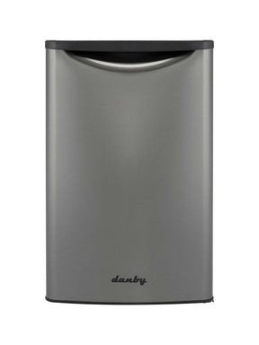 Danby 4.4 cu. ft Stainless Steel Classic Compact Refrigerator Refrigerators DCR044A4BBSL Wine Coolers Empire