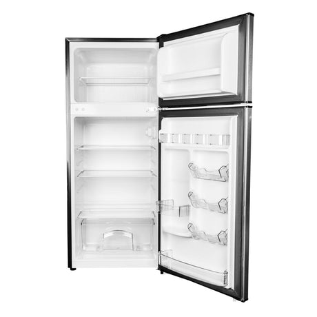 Danby 4.5 cu. ft 2 Door Stainless Steel Compact Refrigerator Refrigerators DCR045B1SLDB Wine Coolers Empire