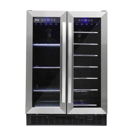 Danby 5.2 cu. ft. Stainless Steel Built-in Beverage Center Beverage Centers DBC052A1BSS Wine Coolers Empire