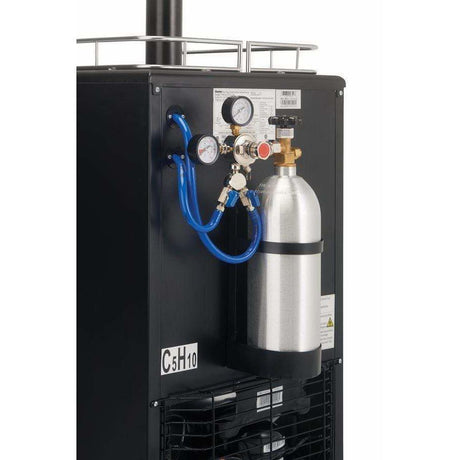Danby 5.4 Cu. ft. Stainless Steel Dual-Tap Kegerator Kegerators DKC054A1BSL2DB Wine Coolers Empire