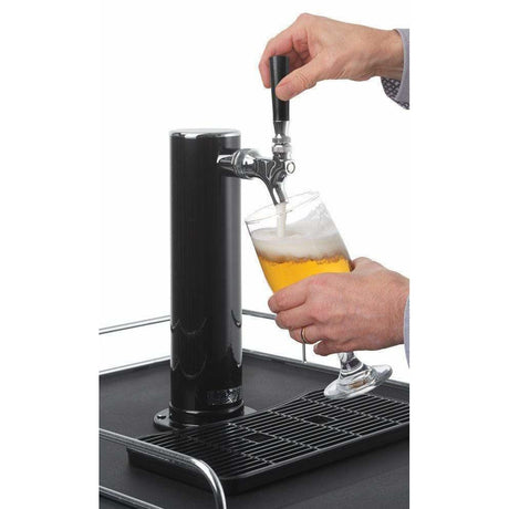 Danby 5.4 cu. ft. Stainless Steel Single Tap Kegerator Kegerators DKC054A1BSLDB Wine Coolers Empire