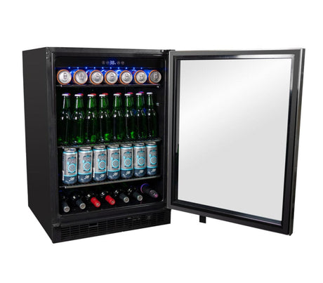 Danby 5.7 cu. ft. Built-In Stainless Steel Beverage Center Beverage Centers DBC057A1BSS Wine Coolers Empire