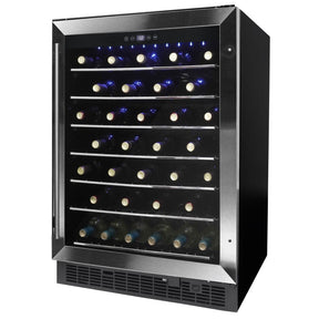Danby 60 Bottle Stainless Steel Built-In Wine Cooler Wine Coolers DWC057A1BSS Wine Coolers Empire