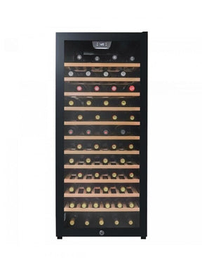 Danby 94 Bottle Black FreeStanding Wine Cooler DWC94L1B Wine Coolers DWC94L1B Wine Coolers Empire